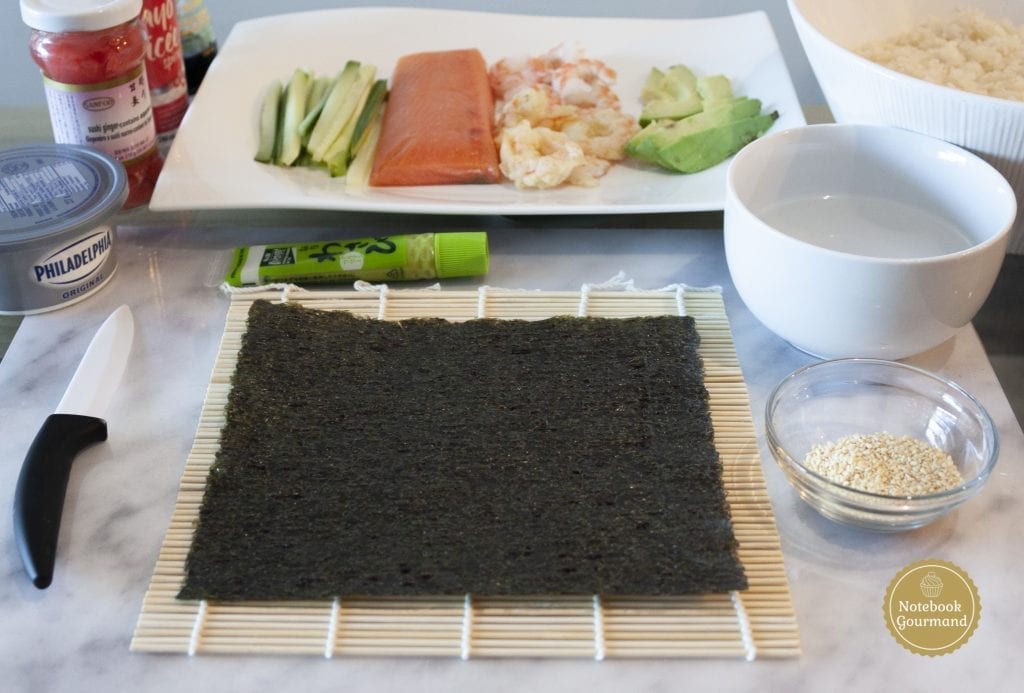 ingredients sushi