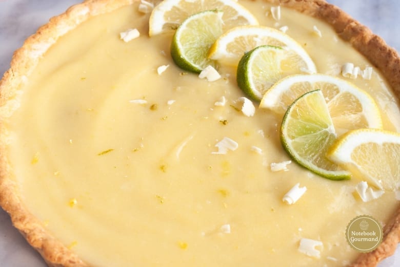 Tarte au citron croustillante