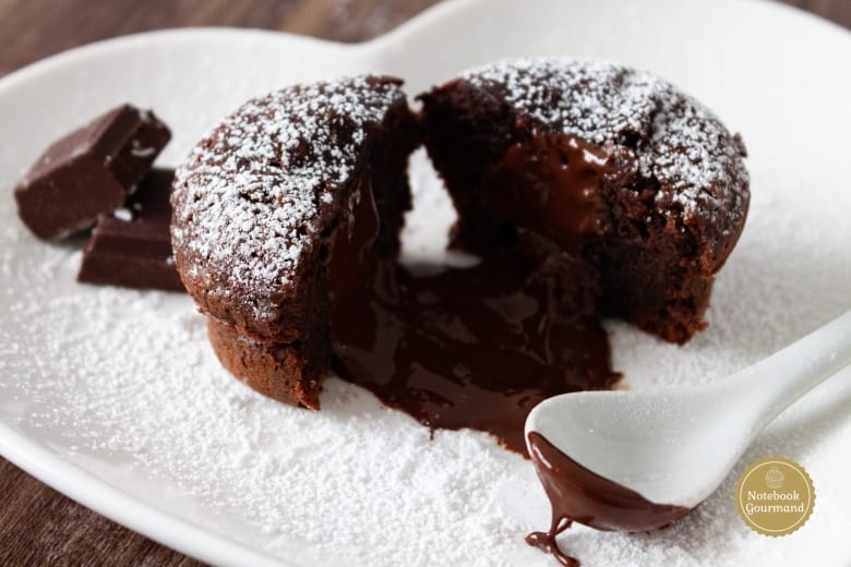 Fondant chocolat au cœur coulant