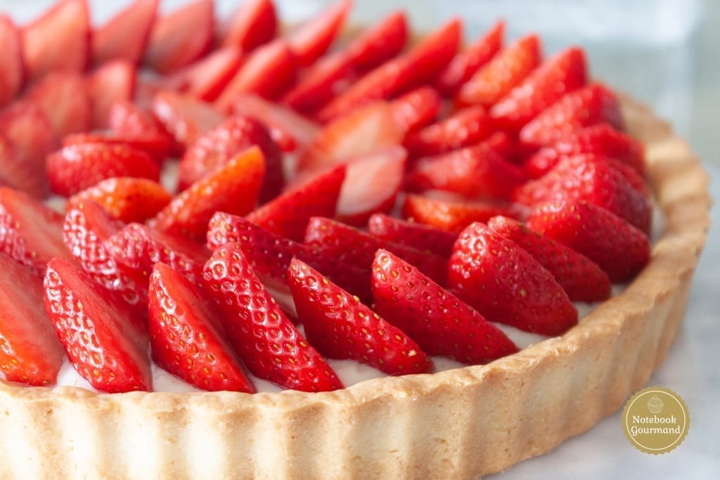 tarte aux fraises