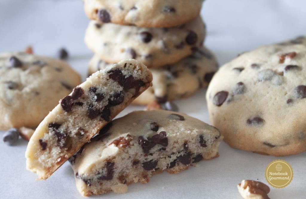 Cookies moelleux pépites de chocolat et noix de Pécan