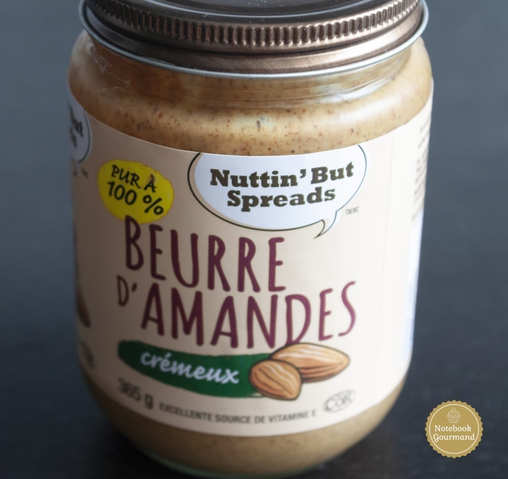 Beurre d'amande ou purée d'amande