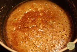 caramel à sec